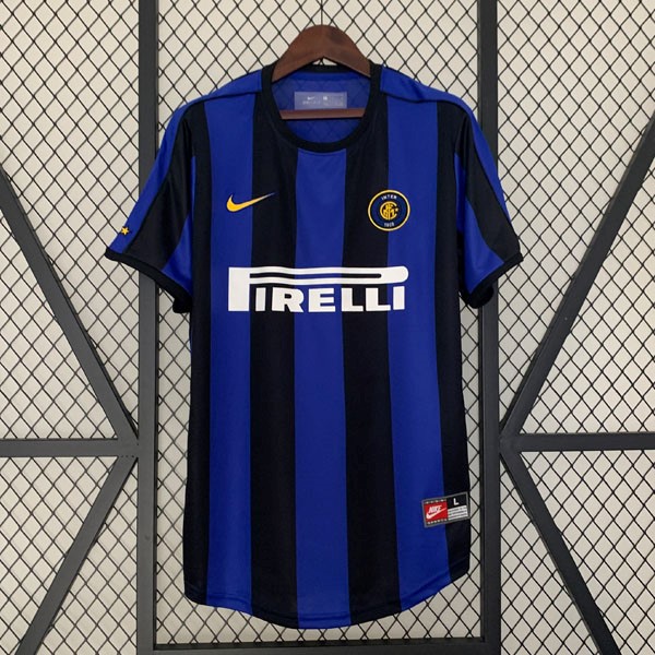 Tailandia Camiseta Inter Milan 1st Retro 1999 2000